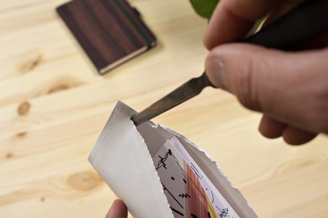 Briefopener Westcott metaal met kunststof grip, zwart - 4