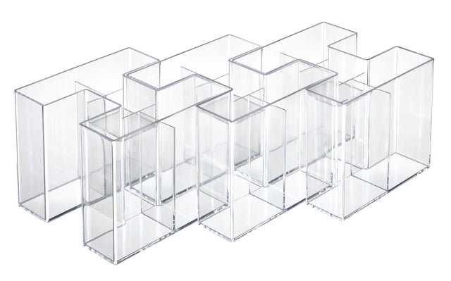 Han Bravo Pennenbak 5 Vaks Uitbreidbaar Transparent - 4
