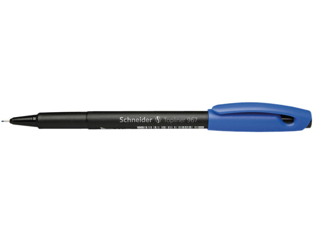 Schneider Topliner 967 Fijn 0.4mm Blauw - 4