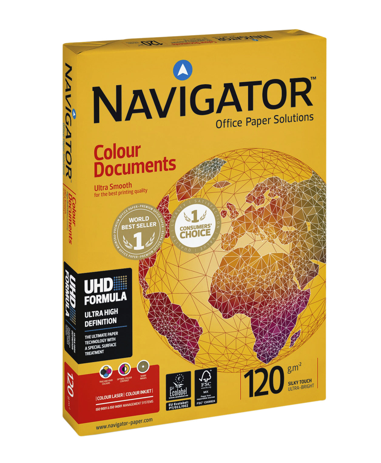 Kopieerpapier Navigator Colour Doc A4 120gr Wit - 2