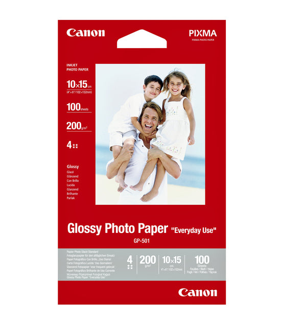 Canon GP-501 Fotopapier 10x15cm 200g Glans