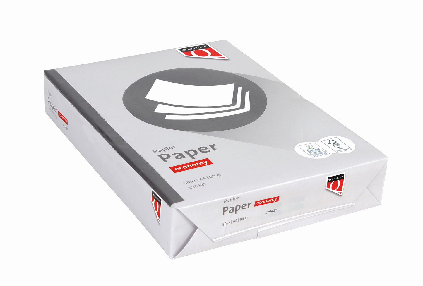 Kopieerpapier Quantore Economy A4 80g wit FSC-gecertificeerd