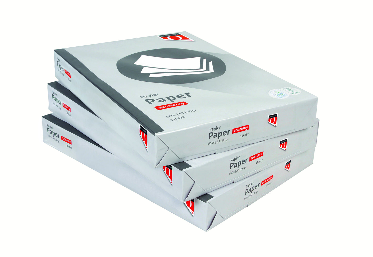 Kopieerpapier Quantore Economy A3 80g, breed formaat - 2
