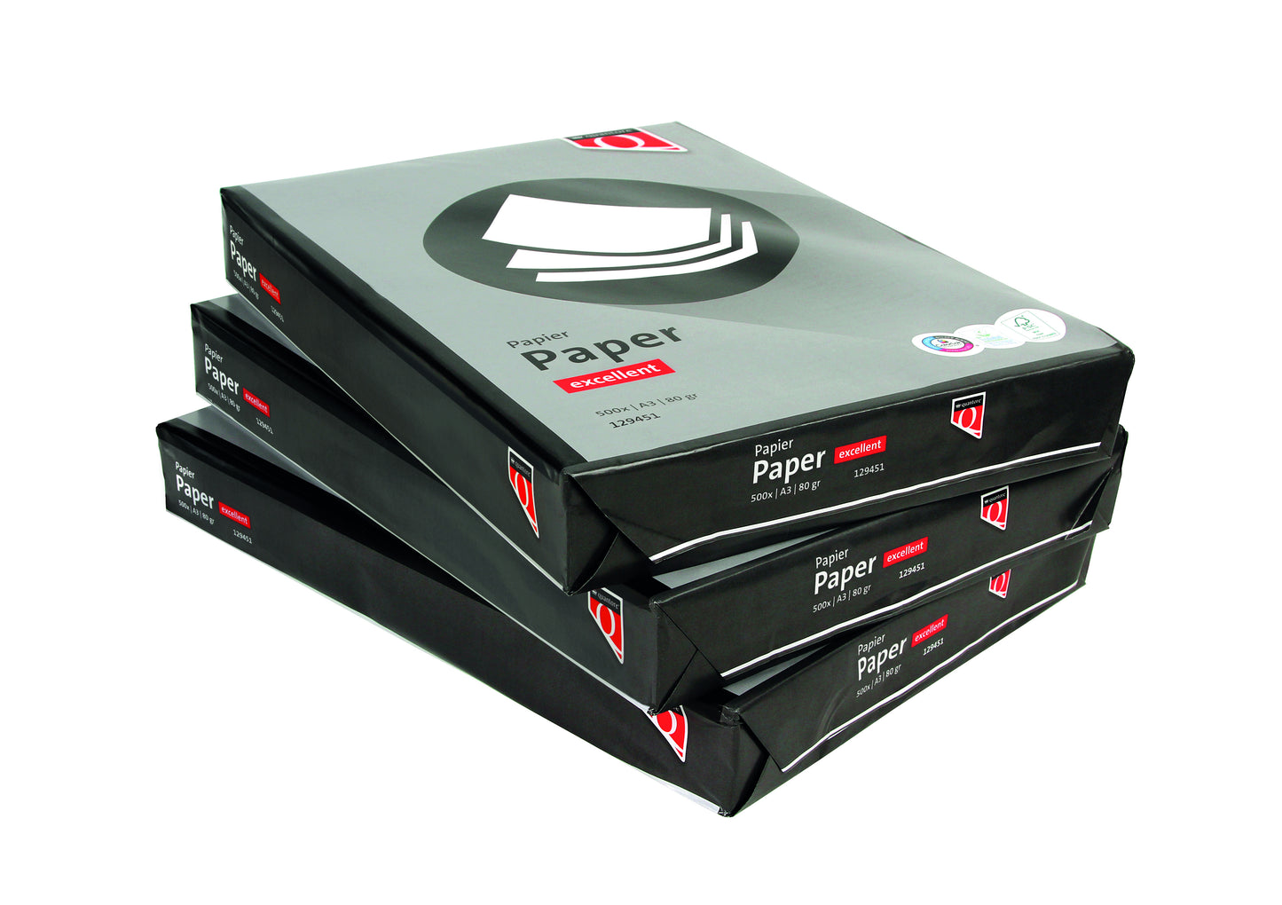 Kopieerpapier Quantore Excellent A3 80g met ColorLok en FSC - 2