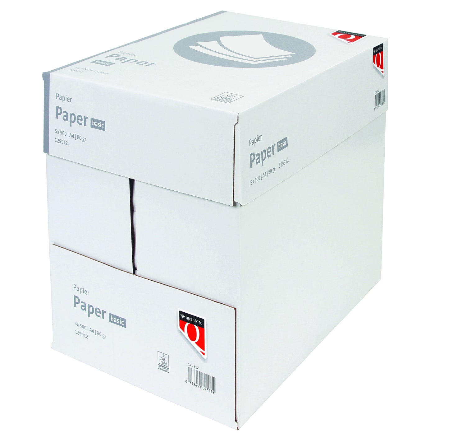 Kopieerpapier Quantore Basic A4 80g wit FSC-gecertificeerd - 4