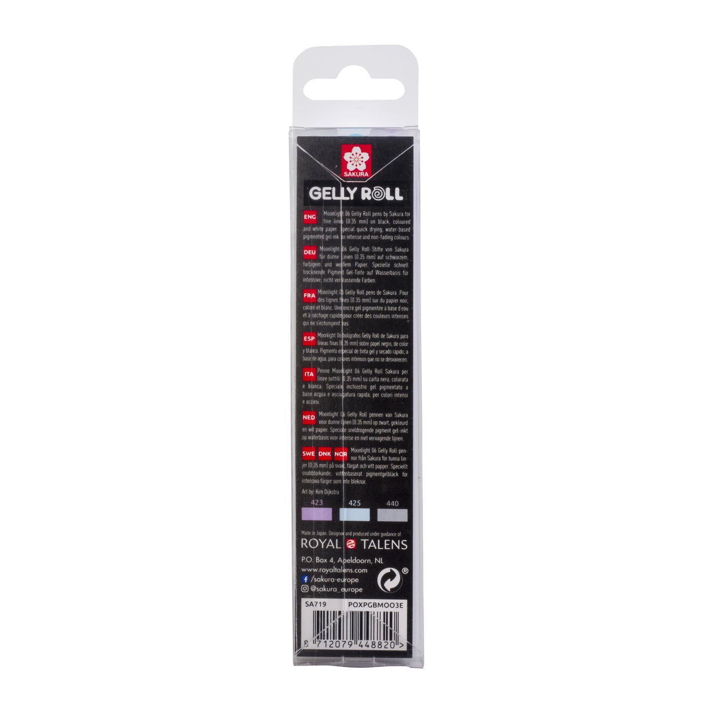 Gelschrijver Sakura Gelly Roll Moonlight Gelly Roll Gellijnen Set - 3