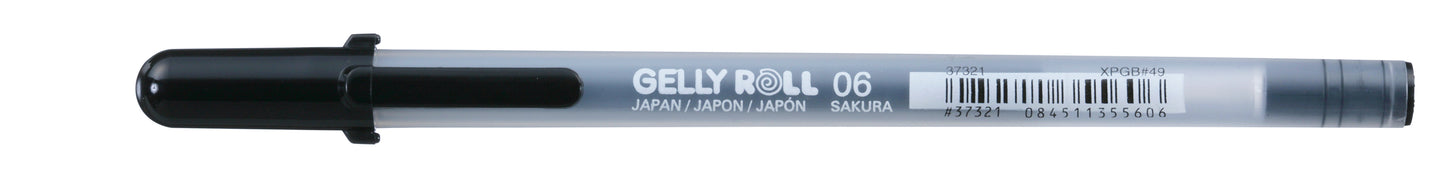Gelschrijver SAKURA Gelly Roll Basic Zwart 0,3 mm