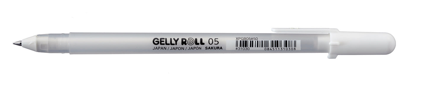 Sakura Gelly Roll Basic 0,3 mm witte gelpen voor donkere achtergronden - 2