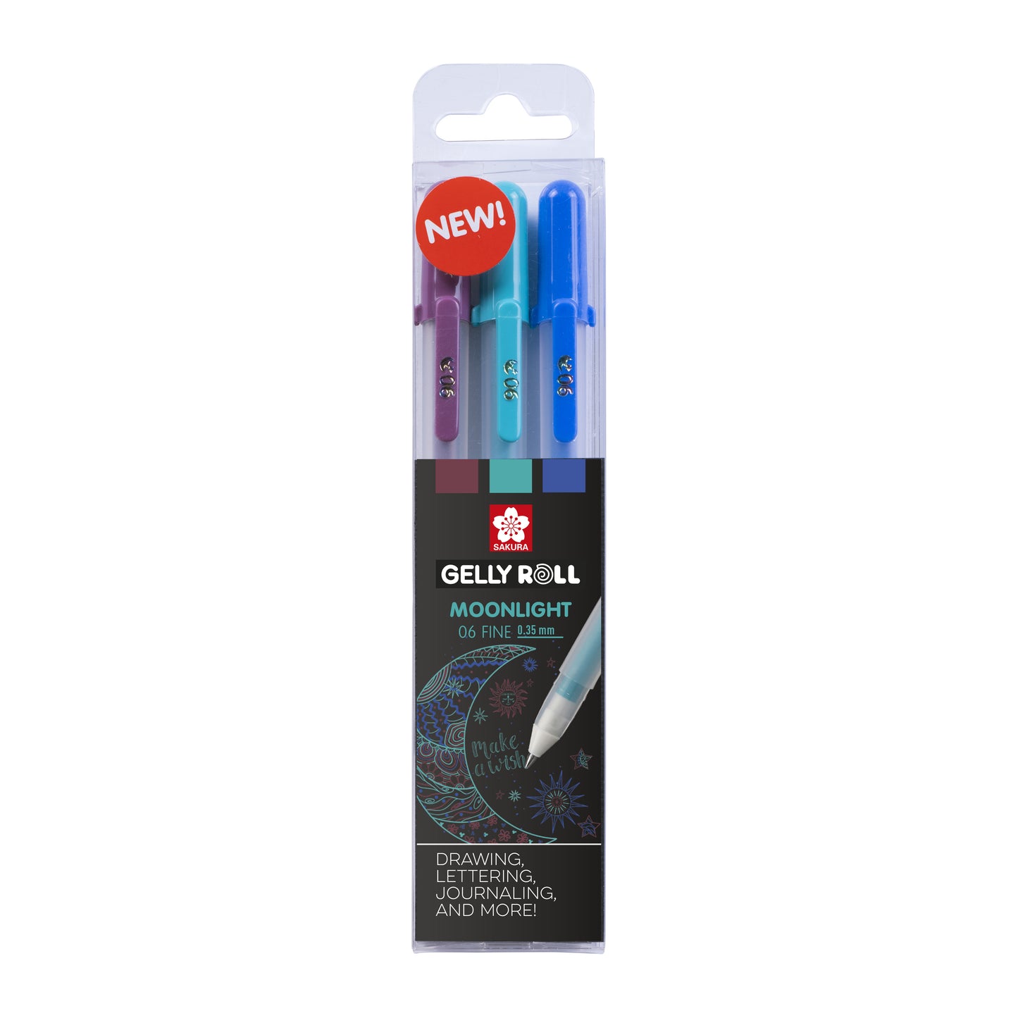 Gelschrijver Sakura Gelly Roll Moonlight Galaxy Set - 2