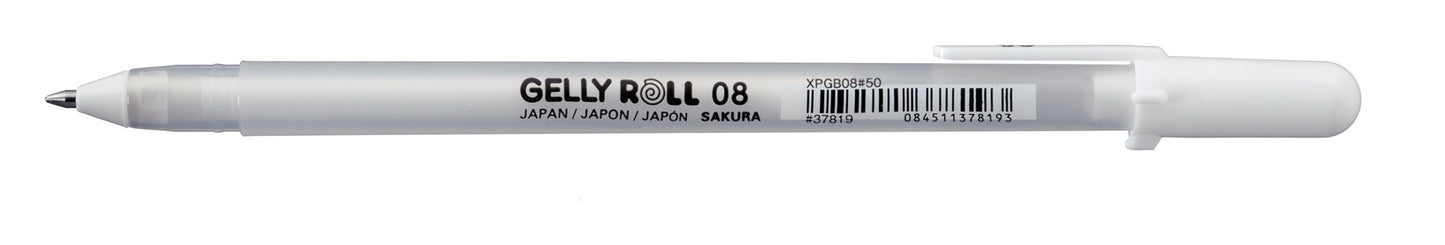 Sakura Gelly Roll 0,4 mm medium witte gelpen voor donkere achtergronden - 2