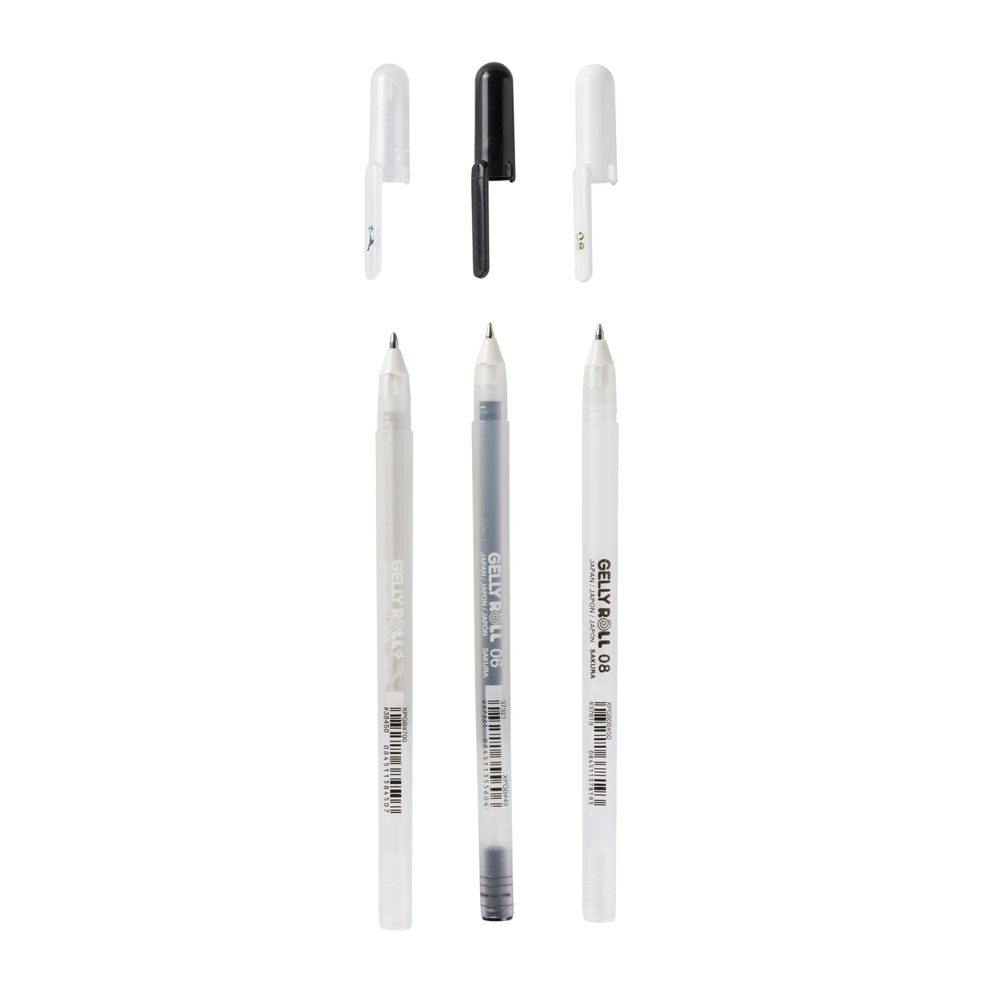 Gelschrijver Sakura Gelly Roll Basics Set, Zwart Wit en Stardust