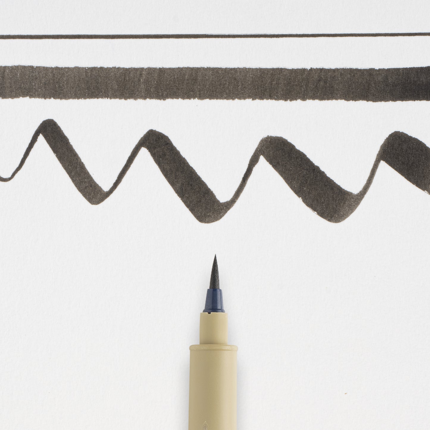 Sakura Pigma Brush zwart for teken- en kalligrafiewerk - 3