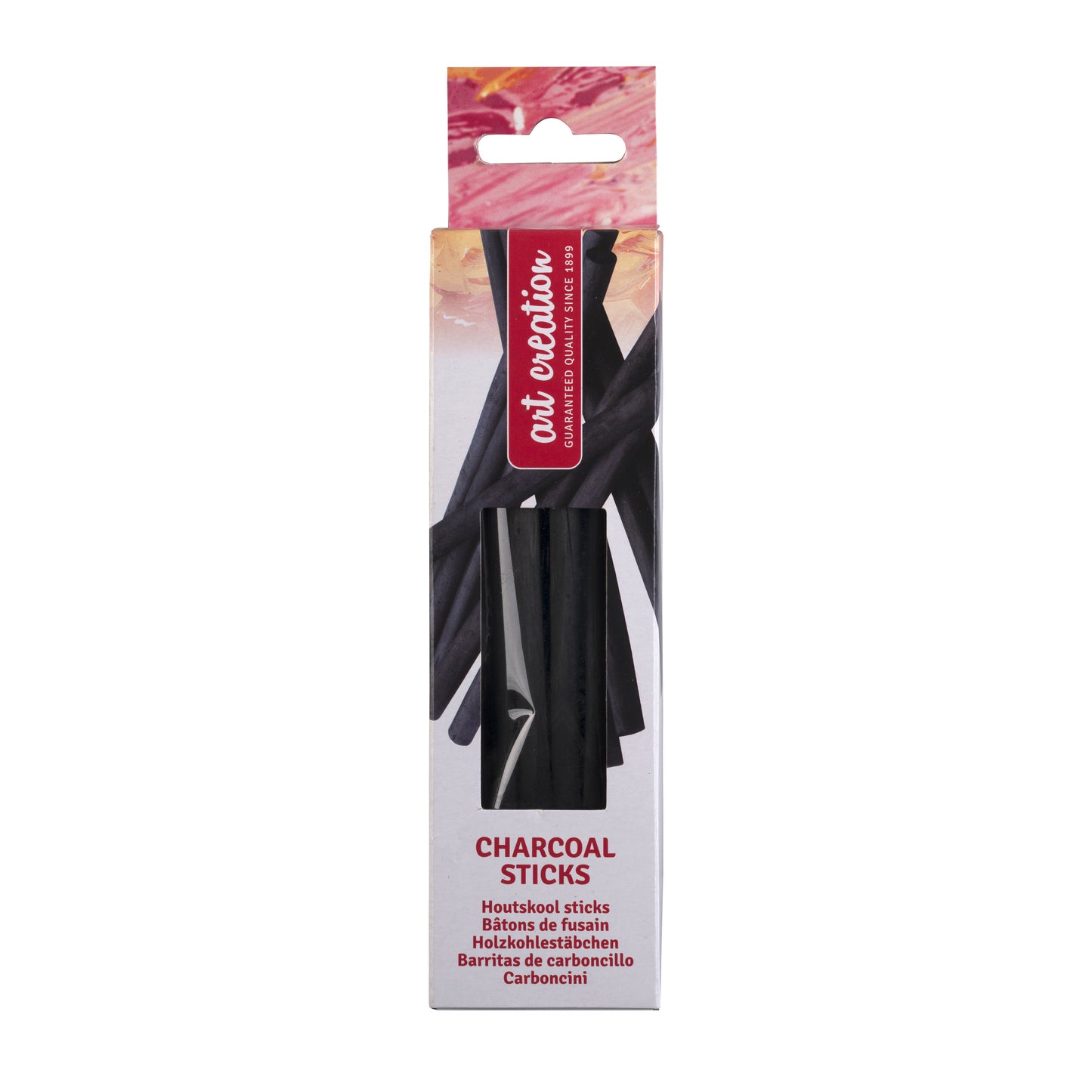 Talens Art Creation Houtskool Sticks, Set van 10