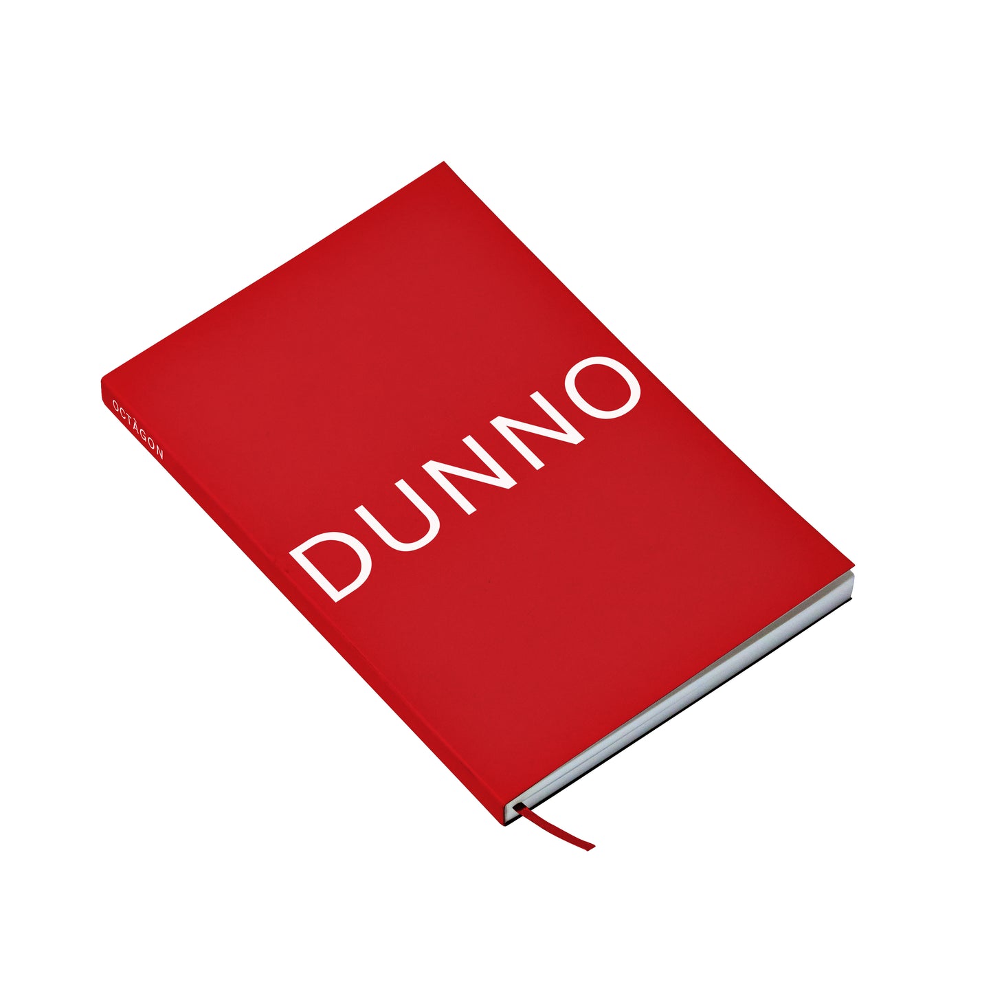 Notitieboek DUNNO Octagon Dotted Rood 135x200 mm