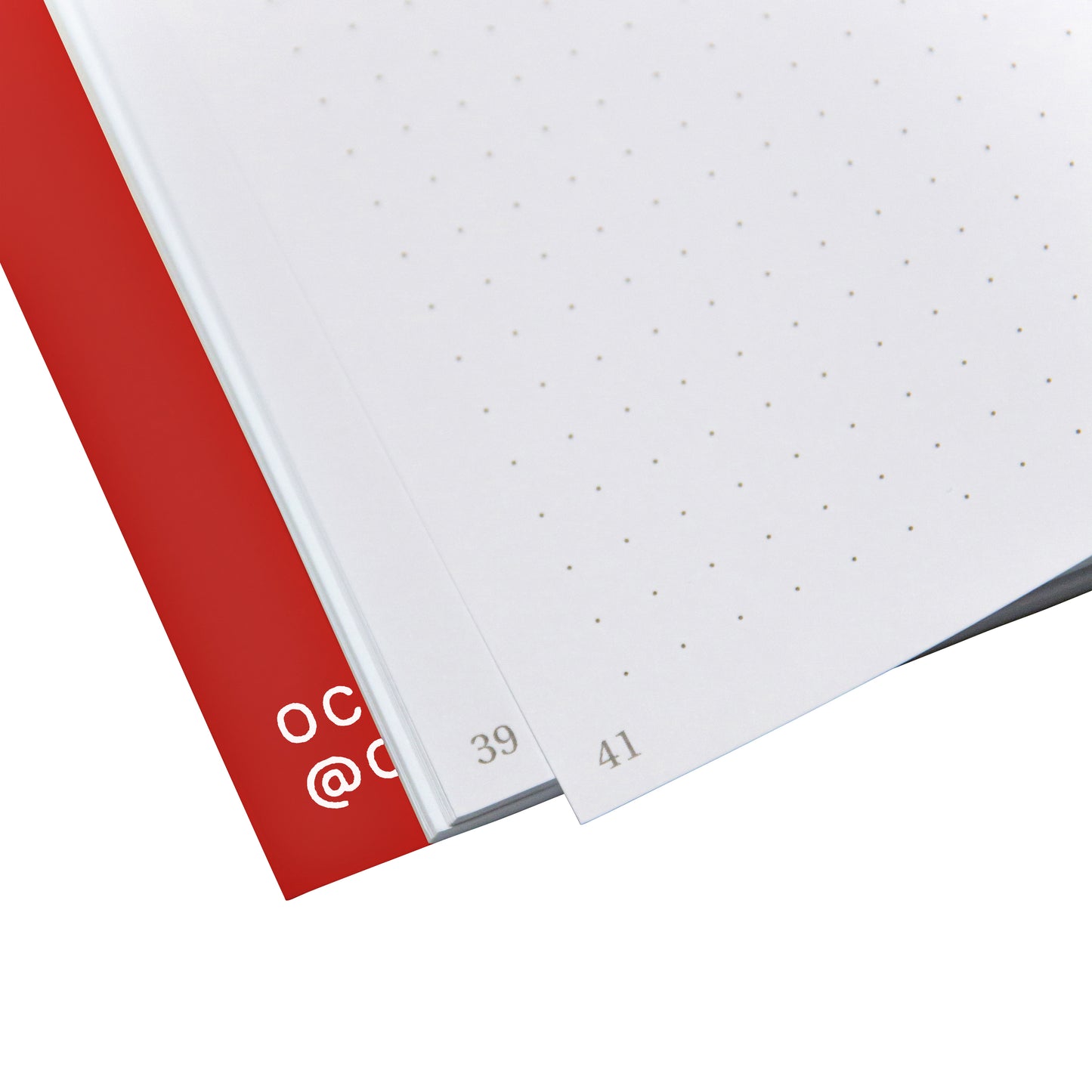 Notitieboek DUNNO Octagon Dotted Rood 135x200 mm - 3