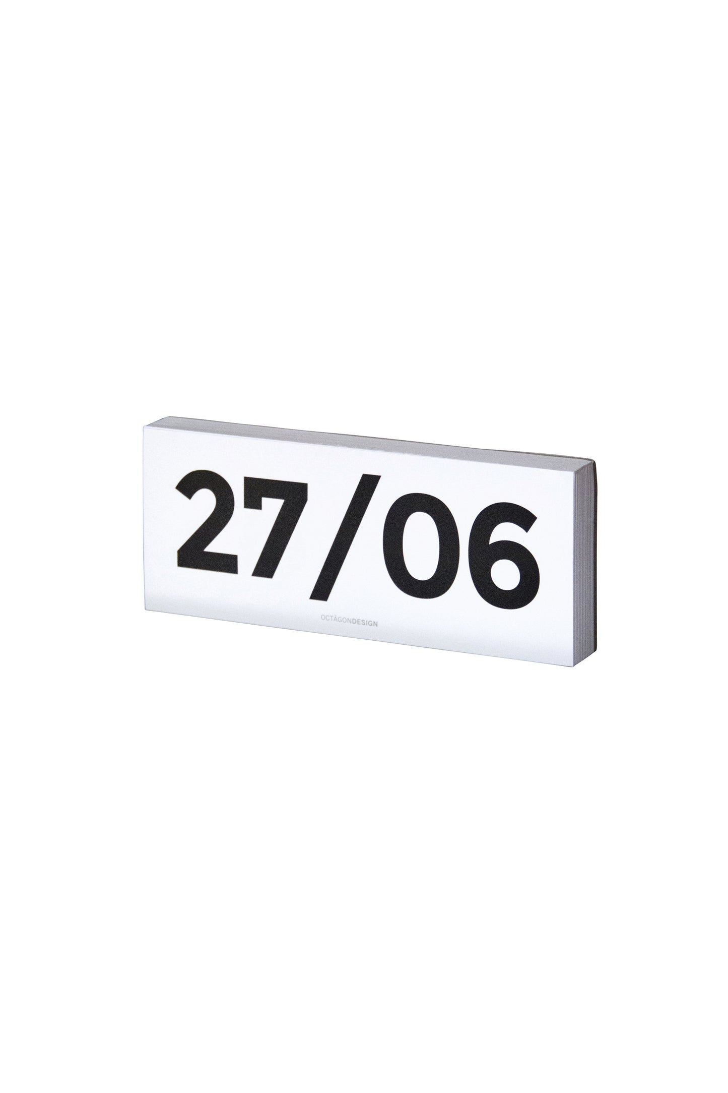 Witte Octagon bureaukalender blok 365 dagen - 3