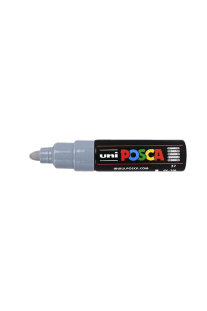 Posca Viltstift PC7M B Grijs