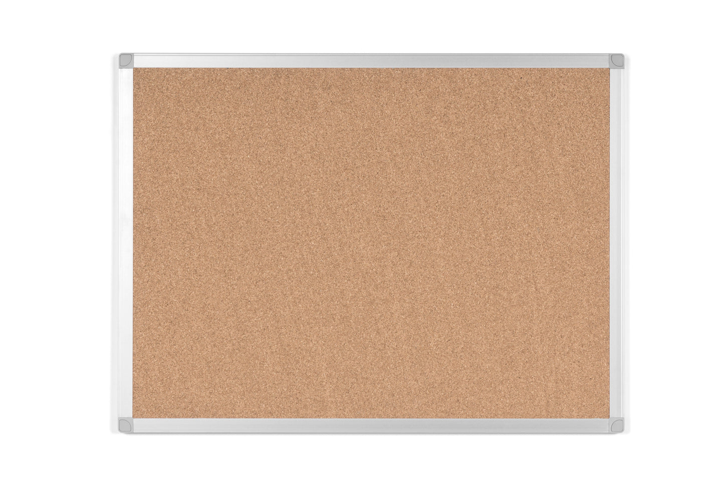 Quantore kurk prikbord 60x45cm met zelfhelend kurk en aluminium omlijsting