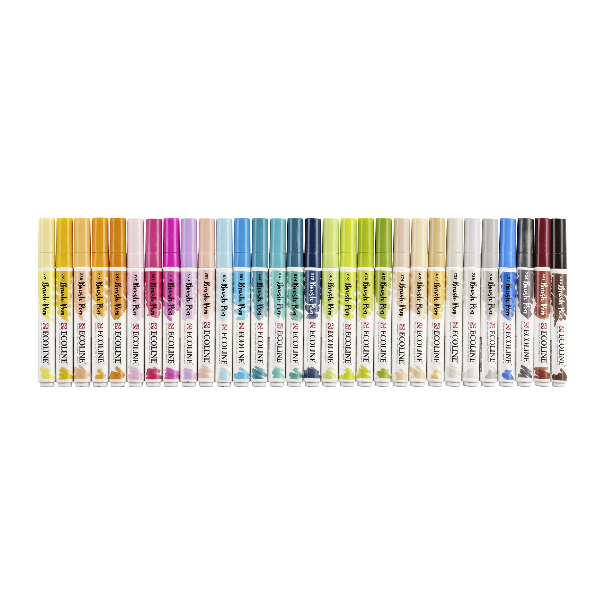 Talens Ecoline Brush Pen Set 30 Kleuren - 2