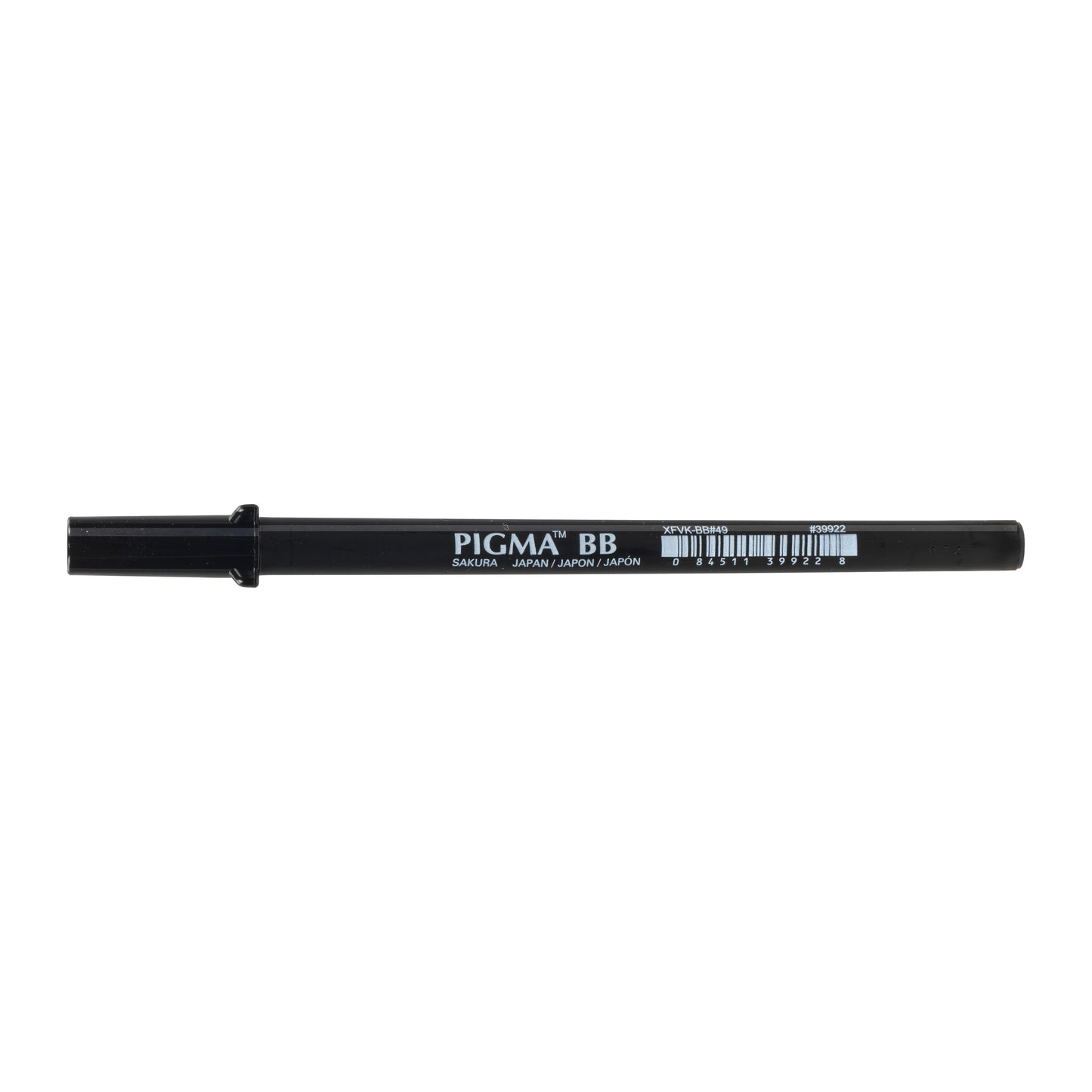Sakura Pigma Brush Pen Zwart Breed