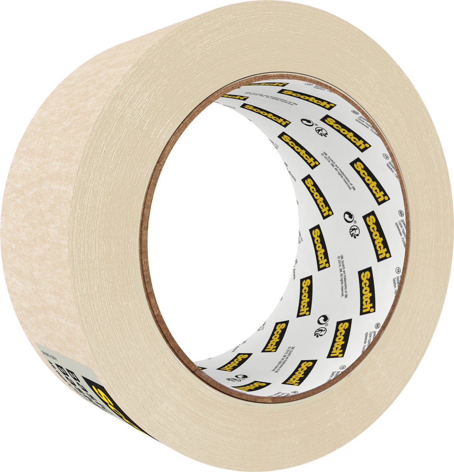Afplaktape Scotch Basic 48mm x 50m, Beige - 2