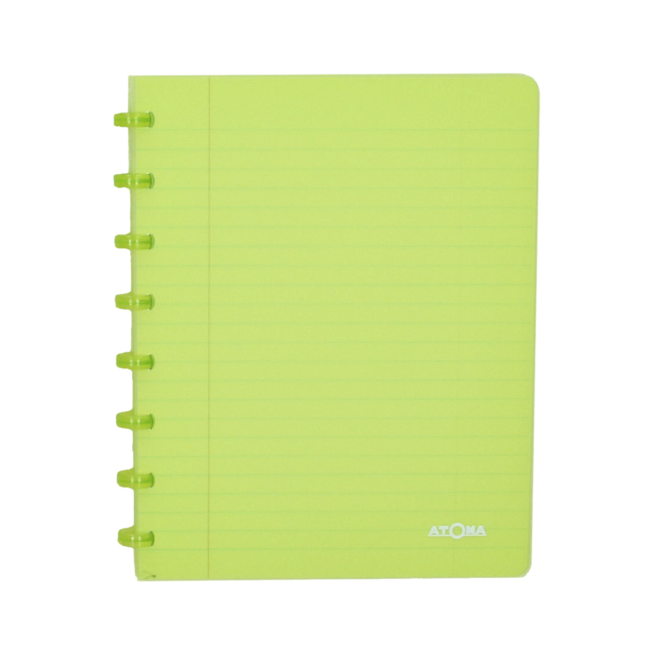 Atoma A5 Lijnschrift 144 pagina's, 90 g/m², doorzichtig PP cover - 2