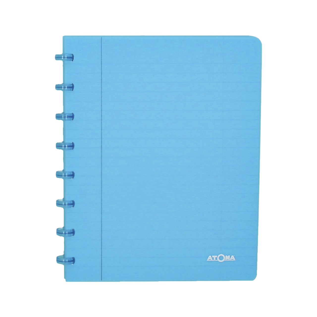 Atoma A5 gelinieerd schrift, 144 pagina's, 90 g/m², transparante kaft - 6