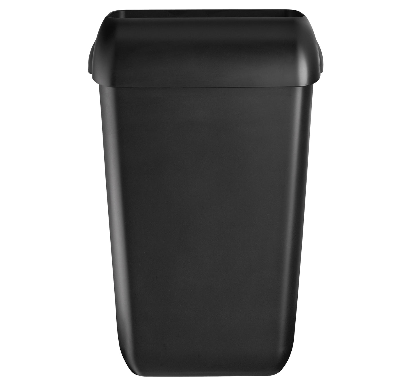 QuartzLine Q27 afvalbak 43L zwart met open inworp