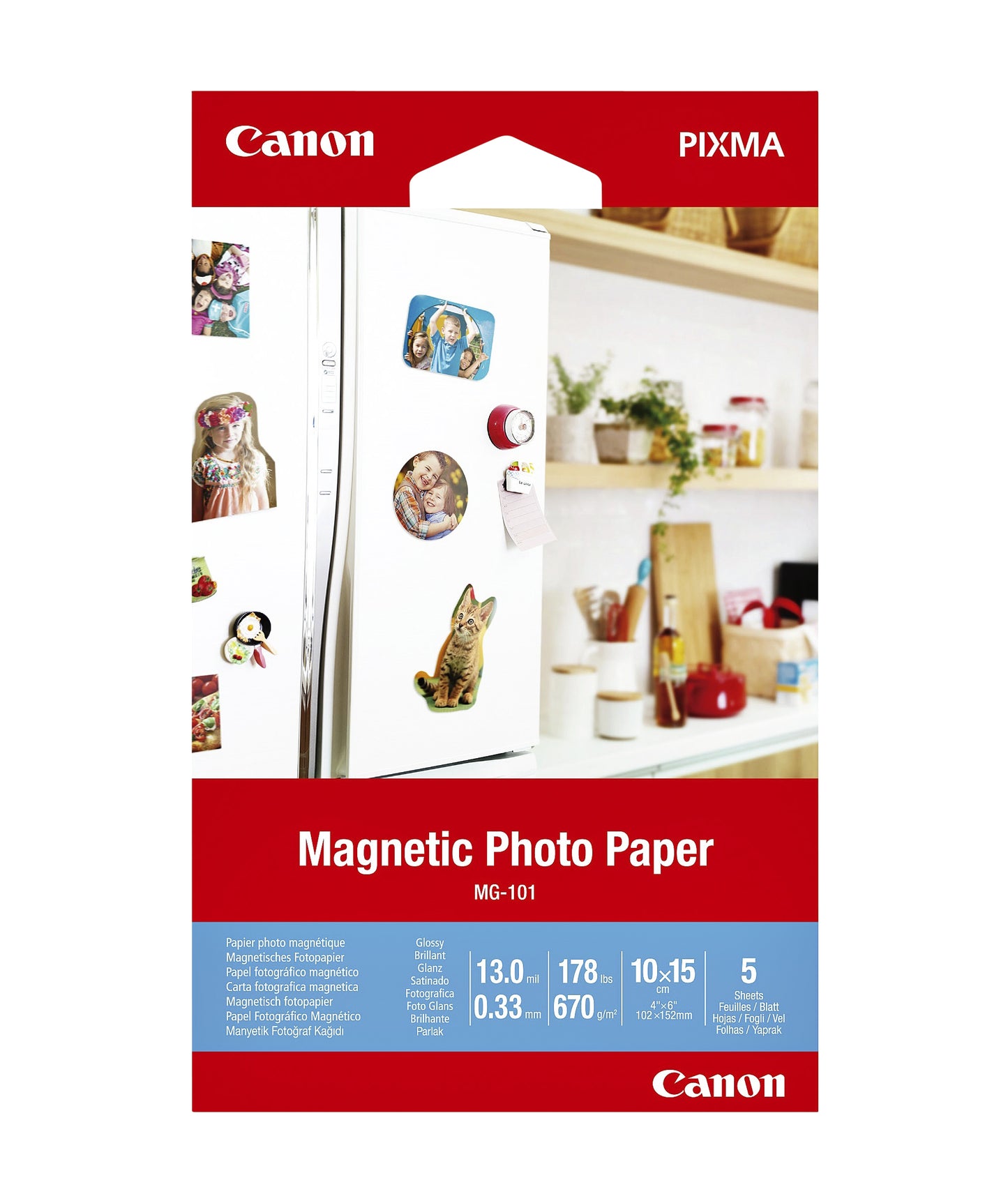 Canon Magnetisch Fotopapier 10x15cm