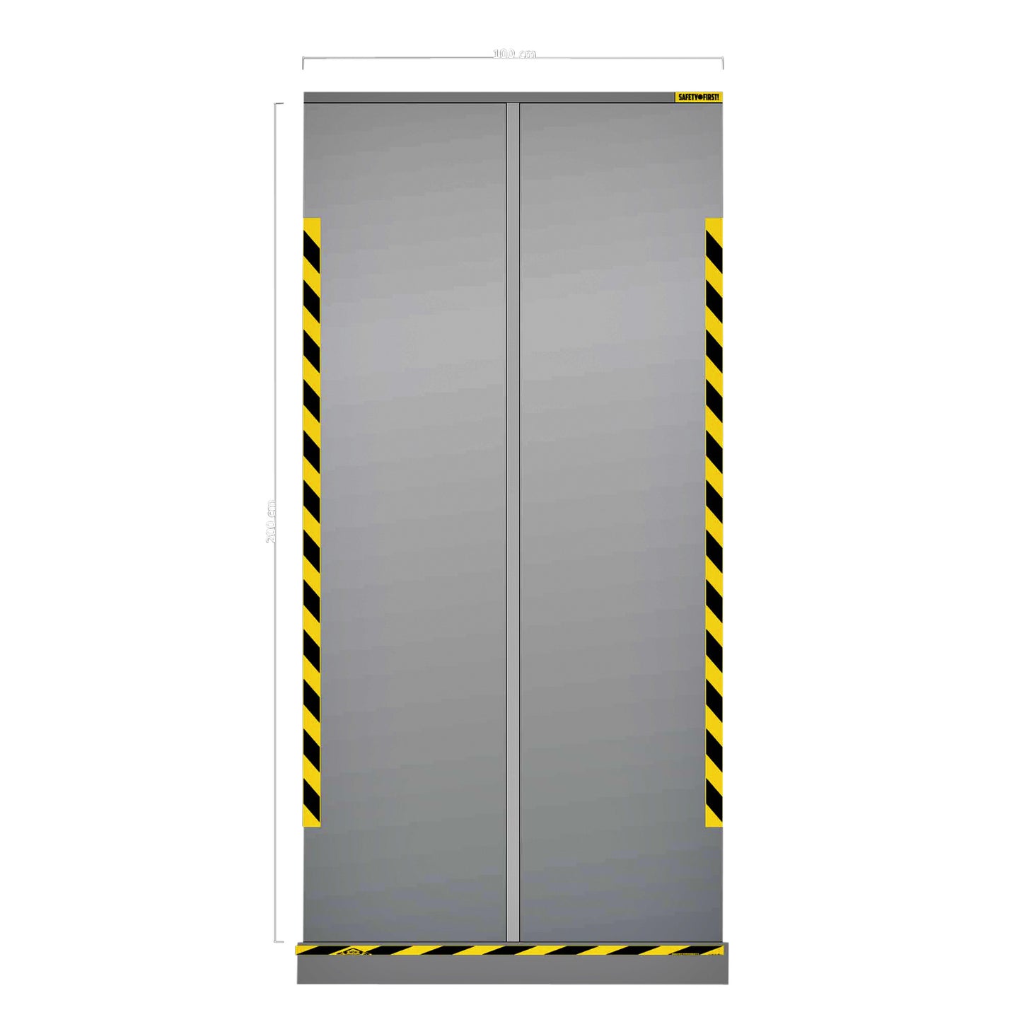 Oprolbaar hygiënescherm Djois 2x1 meter