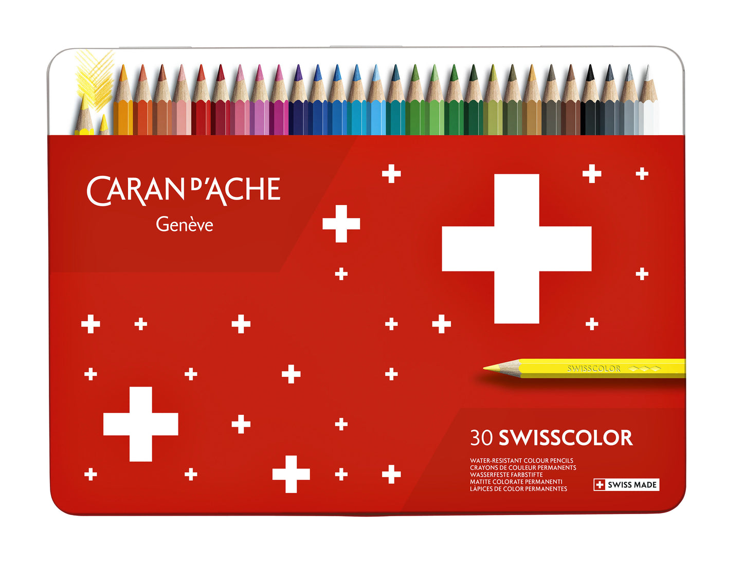 Kleurpotlood Caran d'Ache Swisscolor 30 Stuks