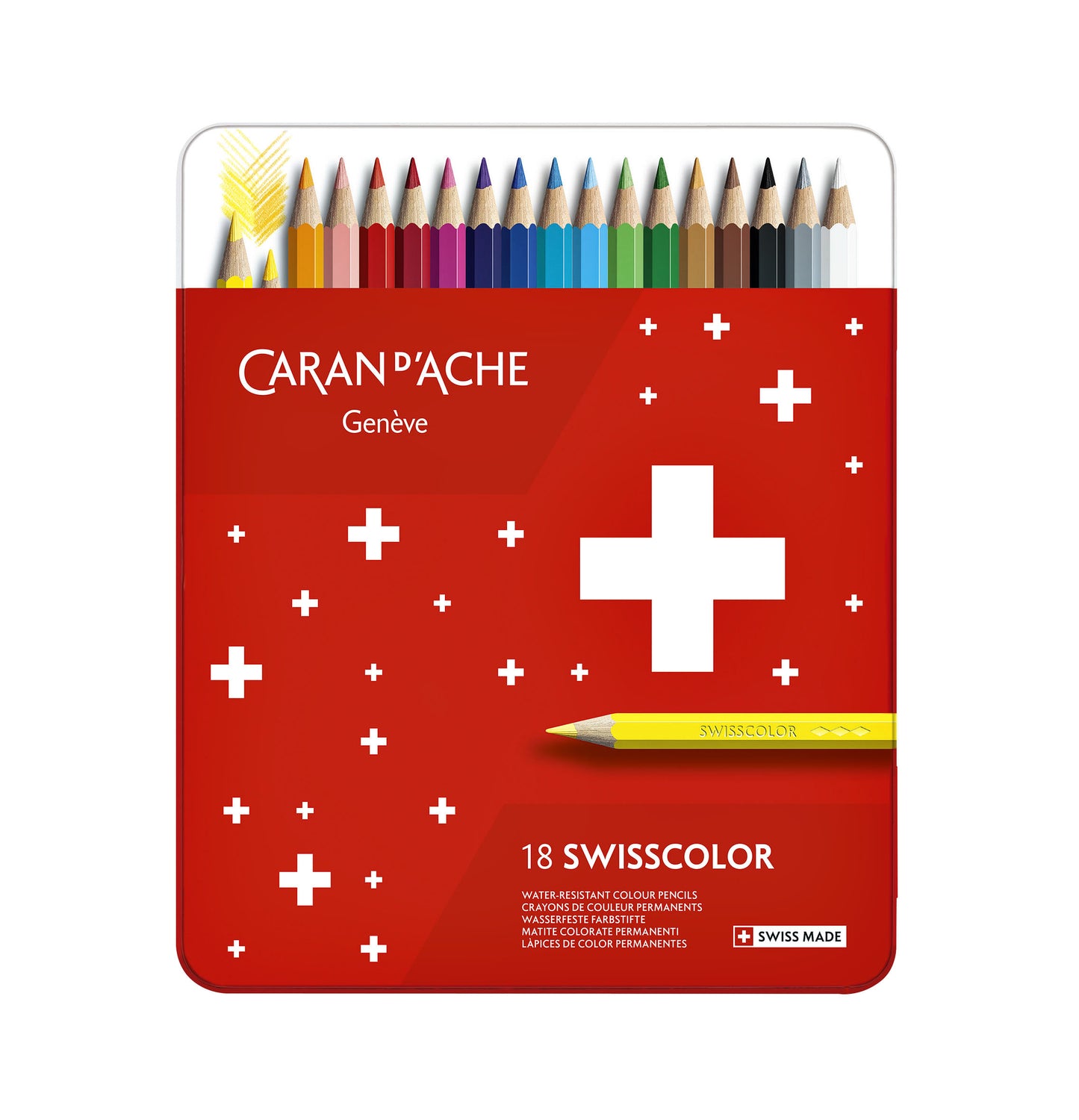 Kleurpotlood Caran d'Ache Swisscolor 18 Stuks