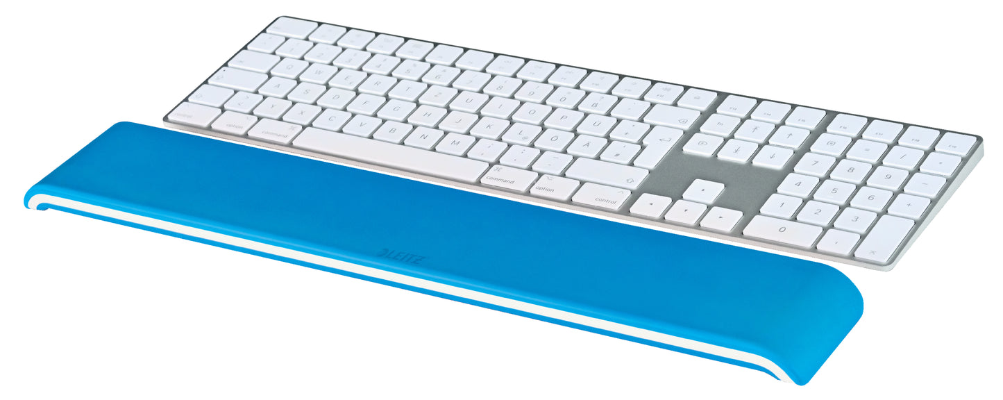 Leitz WOW Ergo Verstelbare Polssteun Blauw - Ergonomisch en Instelbaar - 2