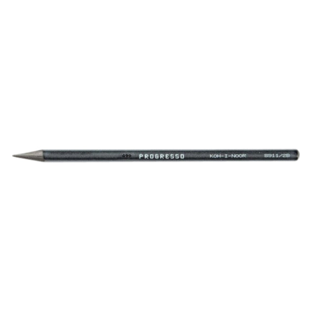 Grafietstift Koh-I-Noor Progresso 8B, Dik, Gelakt Buitenmateriaal