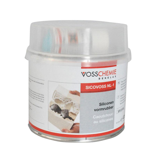 Vormrubber Voss Siliconen 500 g + Verharder