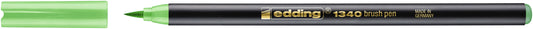 Edding 1340 Lichtgroene Brushpen voor Letteren en Illustraties