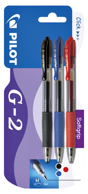 Gelschrijver PILOT BL-G2-5 M assorti