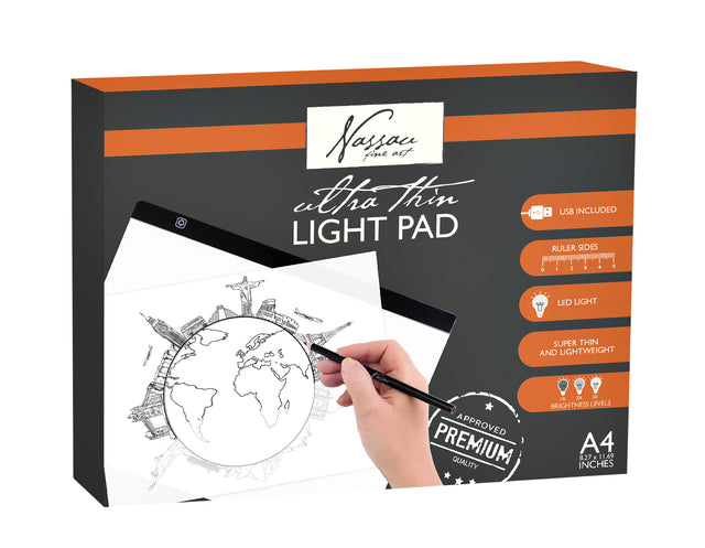 Lichtbak Art Sensations LED A4 met dimfunctie