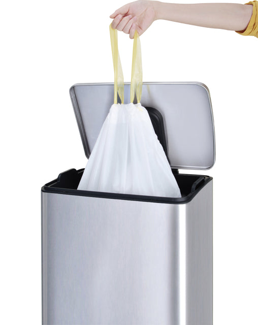 Afvalzak EKO MDPE type D 55x55cm 18-21L wit - 4