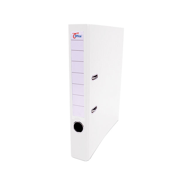 Ordner Office A4 smal wit 50mm met hefboommechaniek