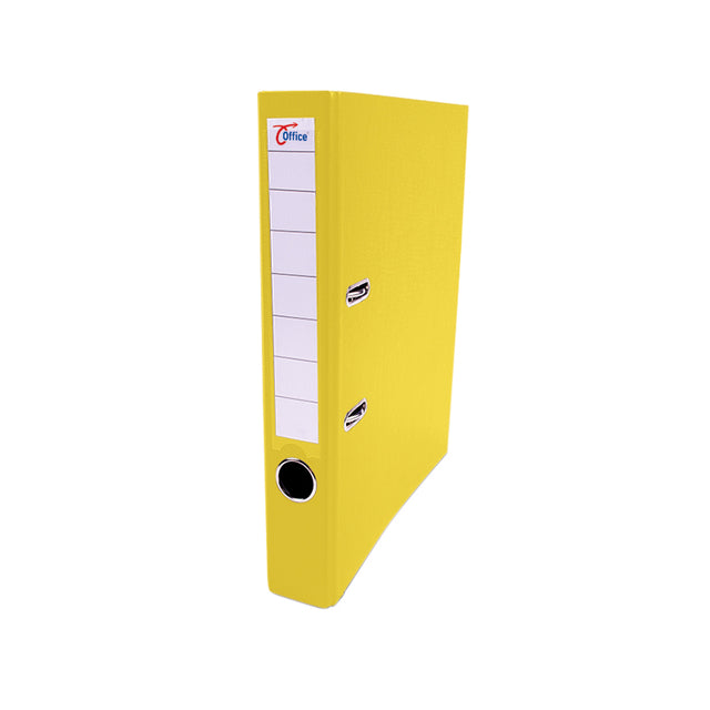 Ordner Office A4 smal 50mm geel (5 stuks)