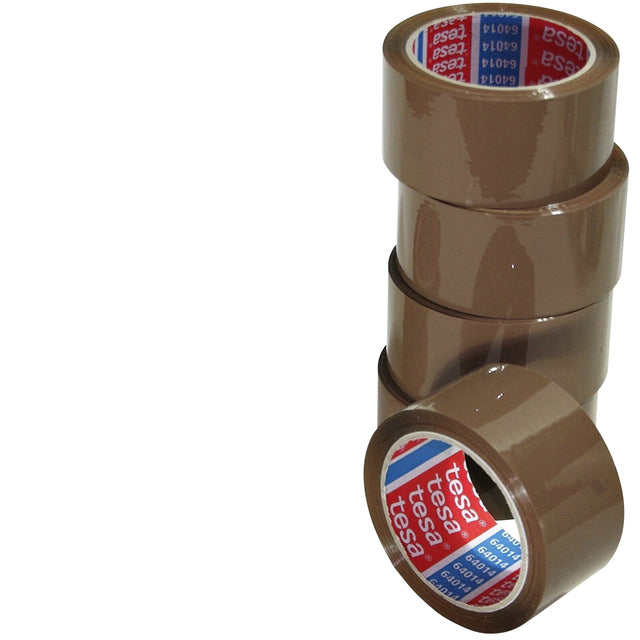 Verpakkingstape TESA 64014 50mm x 66m bruin - 2