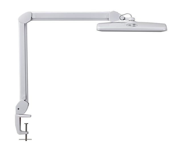 Maul Intro LED werkpleklamp, dimbaar, wit met klem, 35cm kop