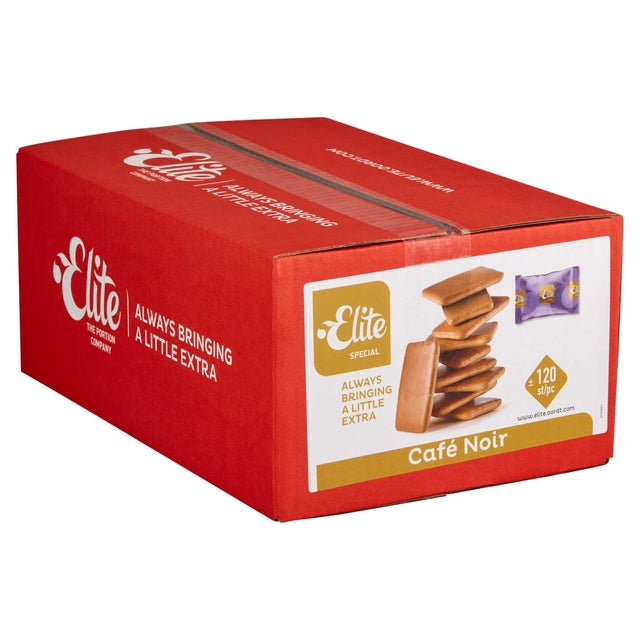 Elite Café Noir Koekjes 120 stuks – Koffiekoekjes met glazuur - 2
