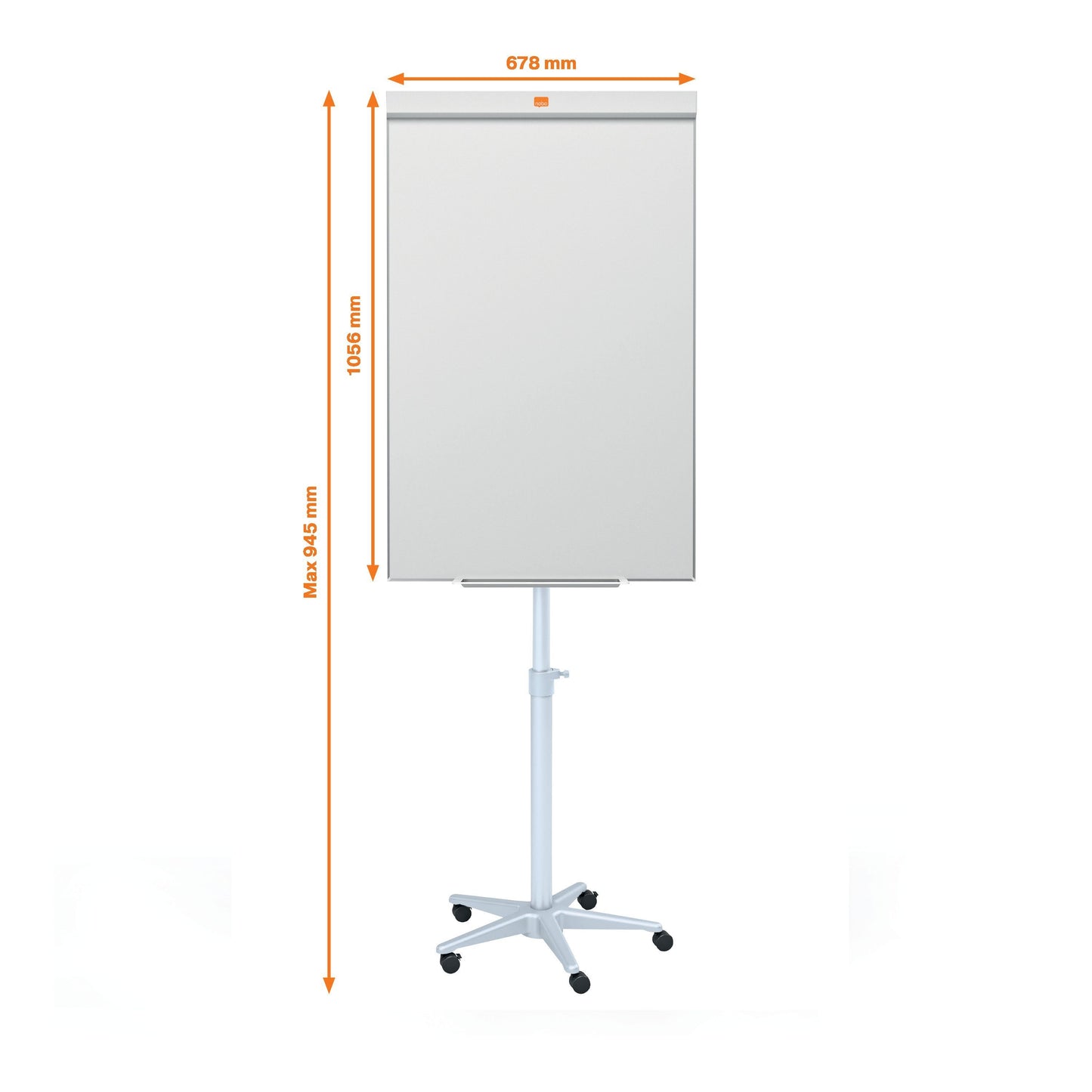 Flipover Nobo Mobiel Retailverpakking, Magnetisch Staal - 5