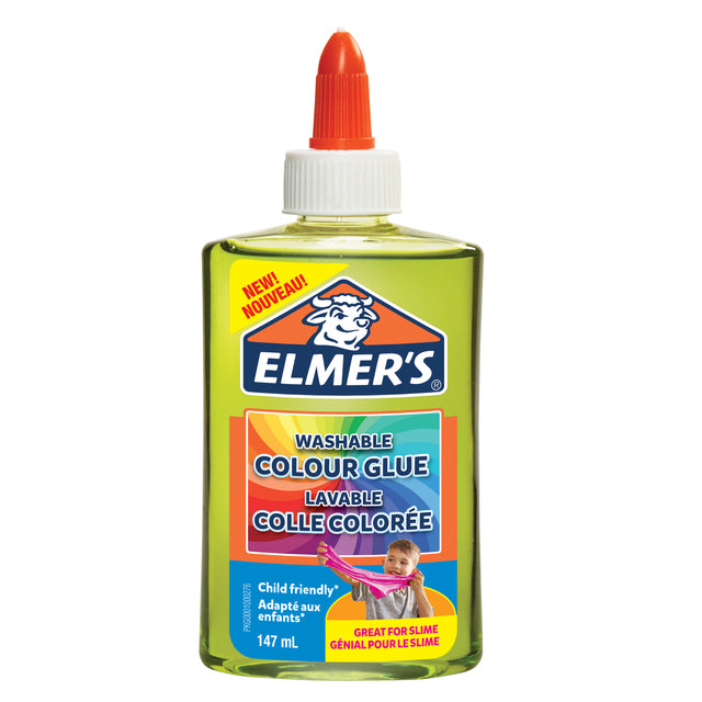 Elmer's doorzichtige kleurenlijm 147ml groen - 5