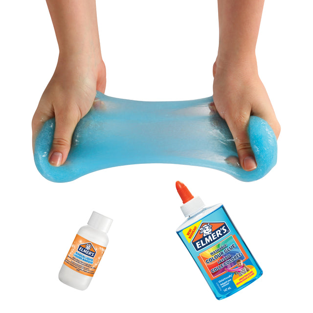 Elmer's Transparante Kinderlijm 147ml Blauw - 2