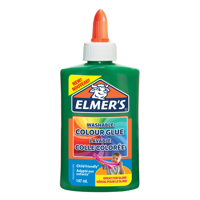 Elmer's Kleurde Kinderlijm 147ml Opaak Groen - 6