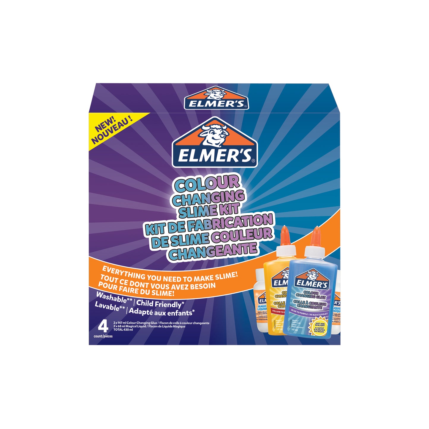 Elmer's slijmkit kleurwisseling voor kinderen
