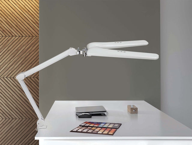 Werkpleklamp MAUL Craft Duo LED met Tafelklem Wit - 3